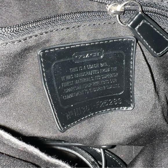 Coach Leopard Purple Purse, Gently Used, Good Condition. - Picture 4 of 4